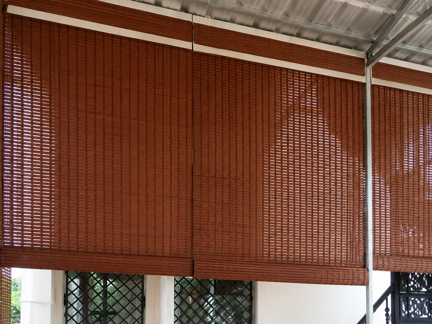 PVC blinds installation